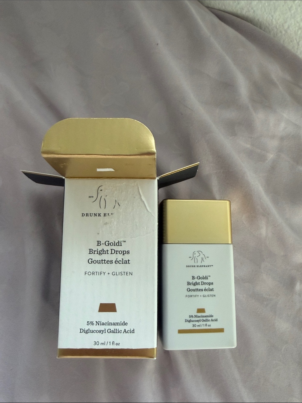 Drunk Elephant B-Goldi Bright Drops - Gold & White